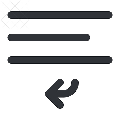 Text, align, bottom, format, left icon.