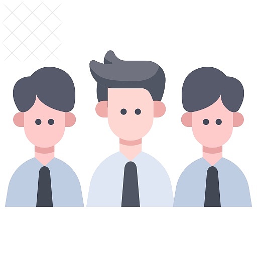 Business, employee, group, office, people icon.