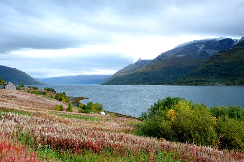 挪威北部風景攝影圖片