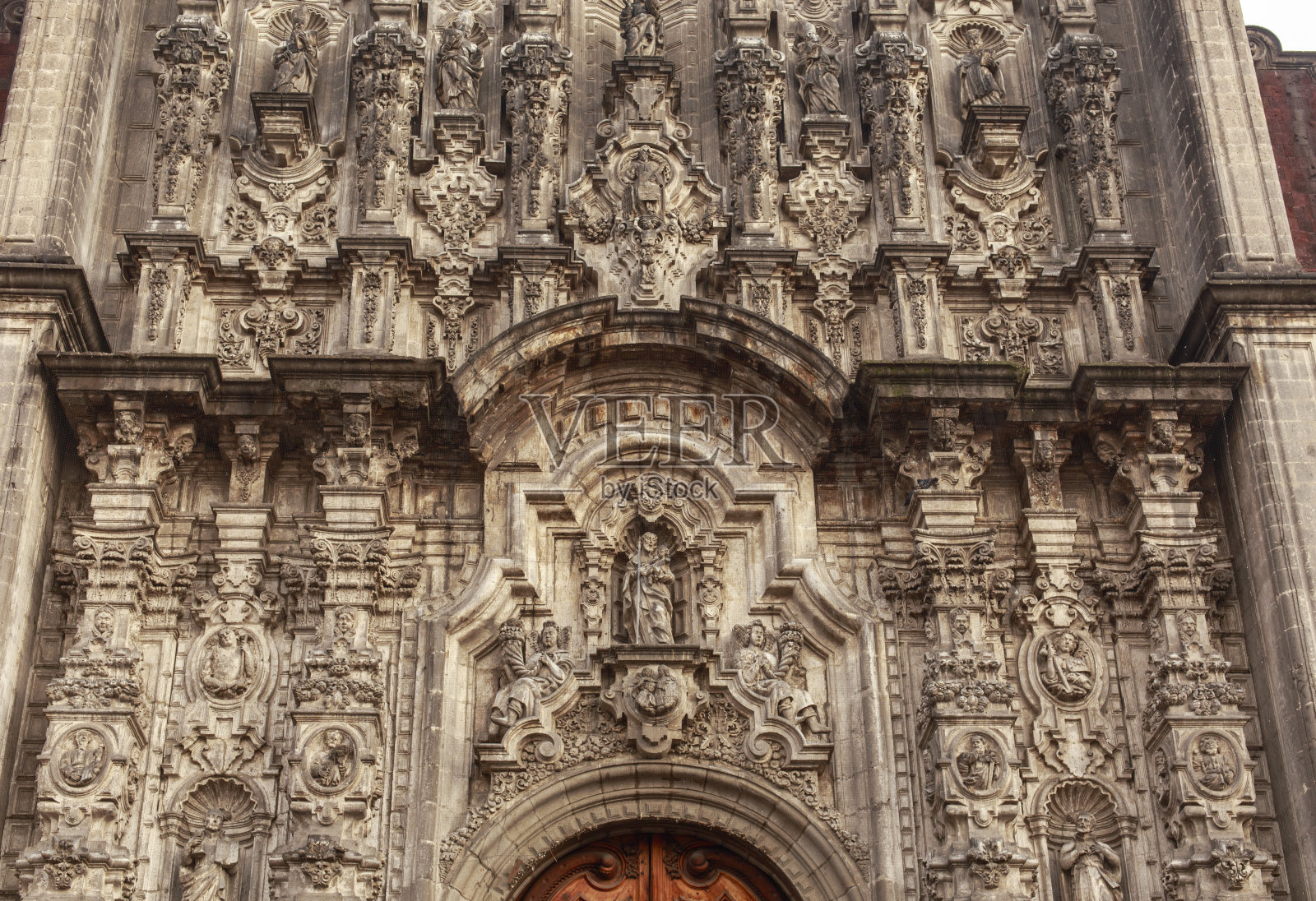 墨西哥城——大教堂照片摄影图片