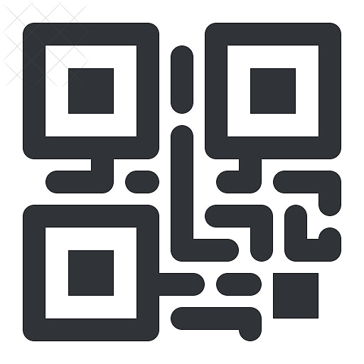 Code, qr, scan icon.