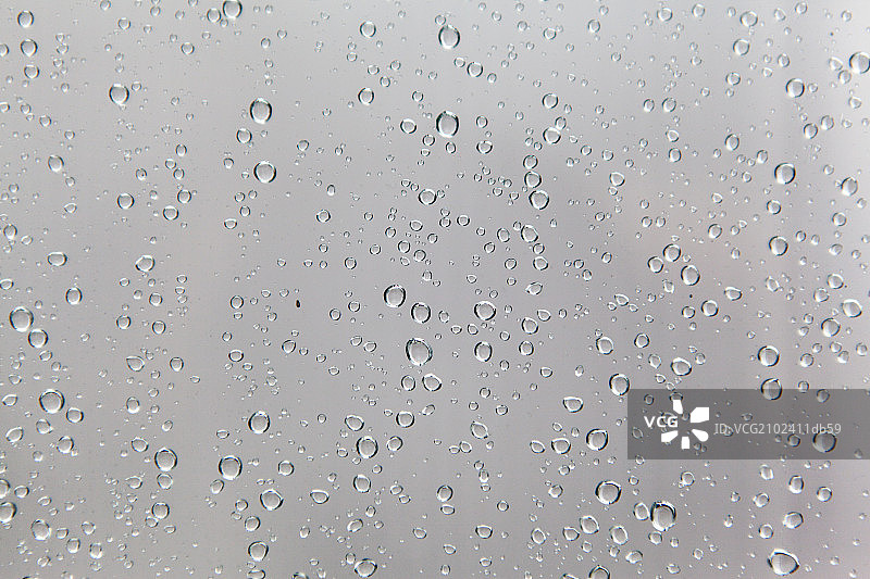 窗上的雨滴图片素材