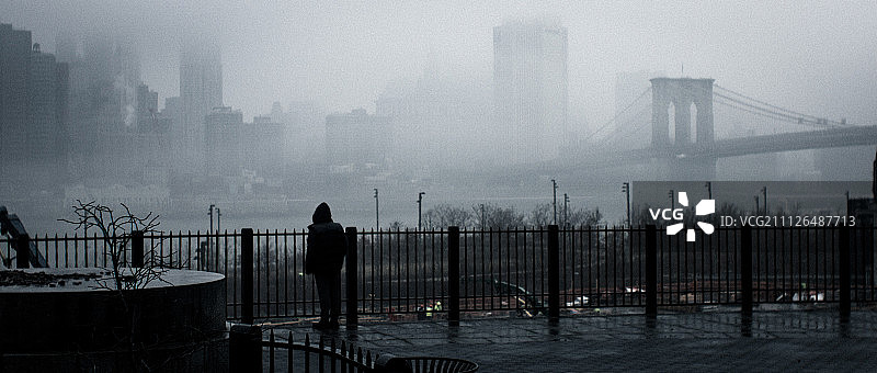 曼哈顿的迷雾图片素材