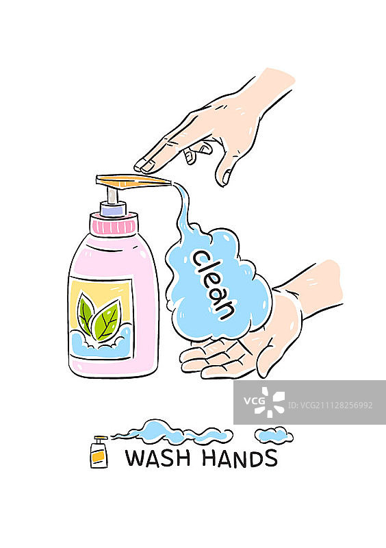 洗手图片素材
