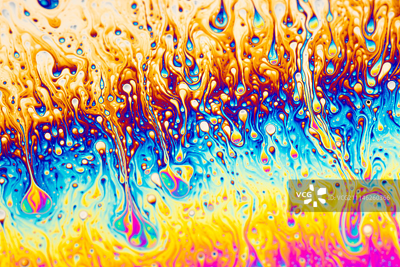 肥皂泡表面散射光创意摄影图片素材