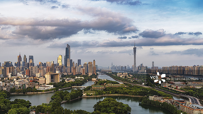 广州珠江新城景观图片素材