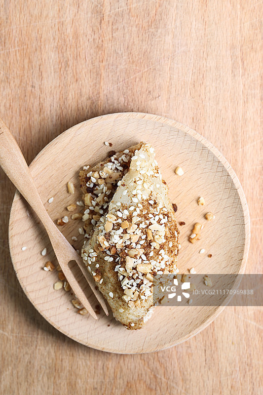 传统小吃麻糍糍粑年糕图片素材