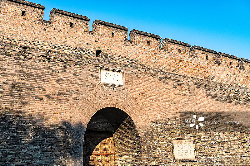 山西平遥古城城墙高清图图片素材