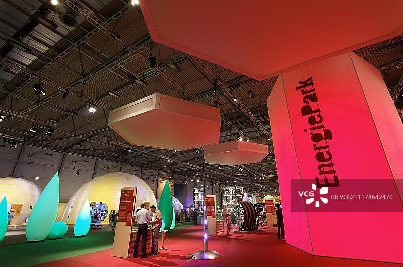 Energiepark, IdeenPark 2012，为年轻人举办的技术和教育峰会，埃森，鲁尔地区，北莱茵-威斯特伐利亚，德国，欧洲图片素材