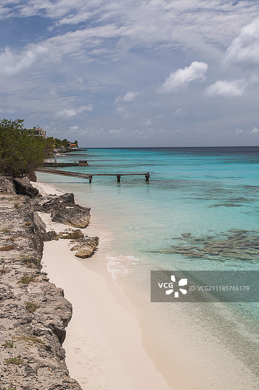 加勒比海海滩博内尔岛图片素材