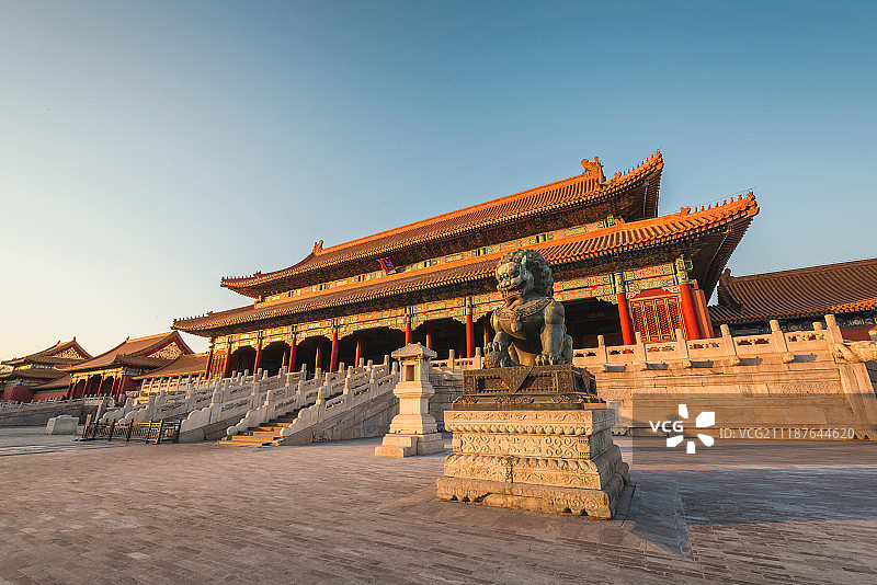 北京故宫紫禁城古建筑图片素材