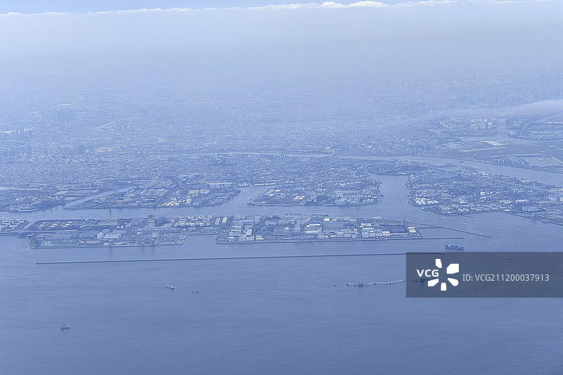 日本东京鸟瞰图图片素材