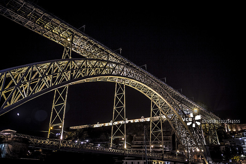 路易斯夜桥(港口)图片素材
