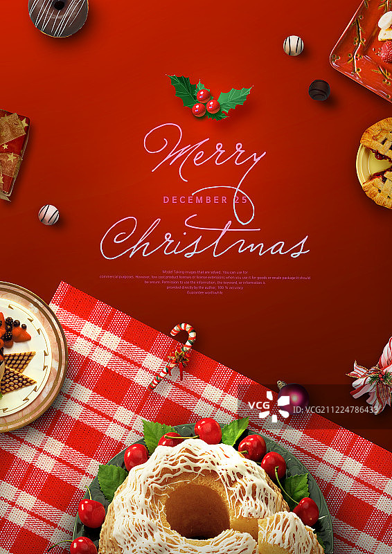 圣诞，圣诞装饰，年度事件，顶角图片素材