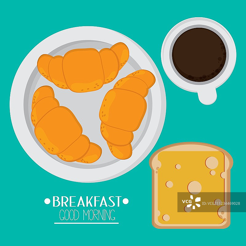 早餐食品设计图片素材