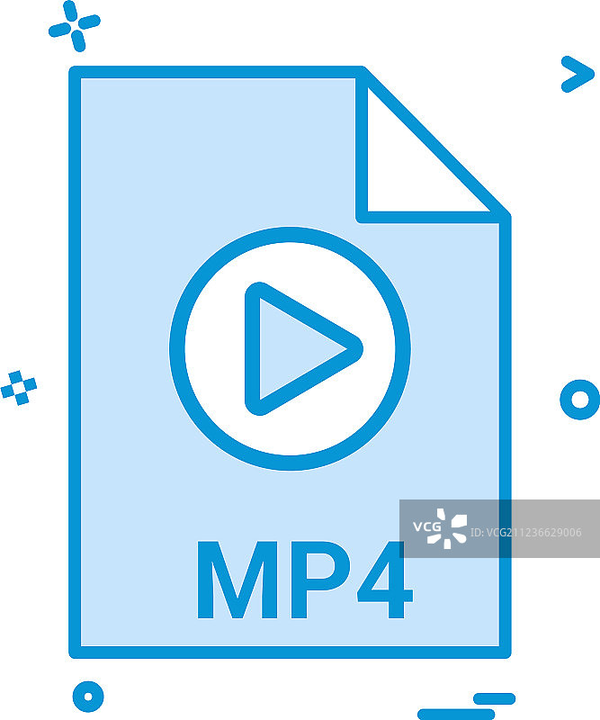 Mp4文件文件扩展名文件格式图标设计图片素材