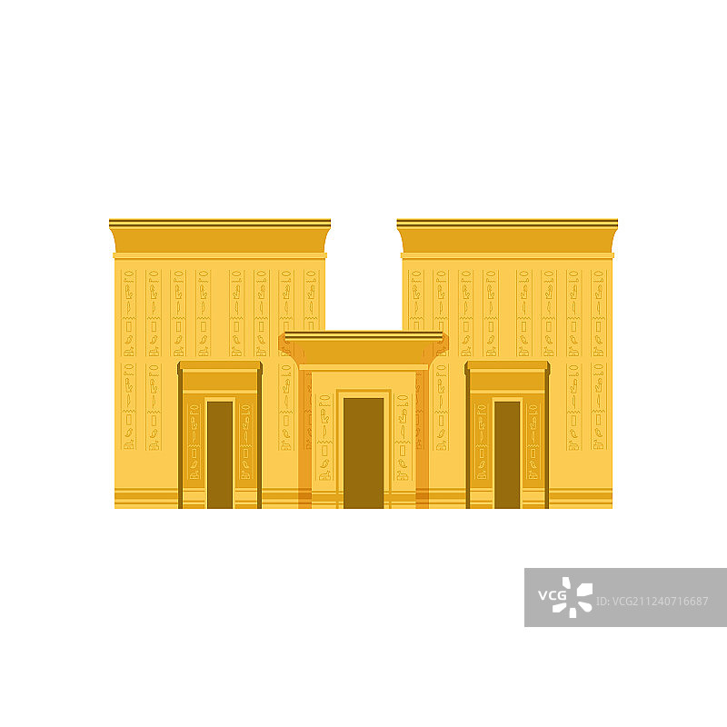 埃及神庙古埃及建筑图片素材