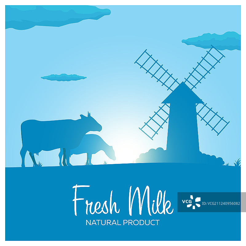 鲜奶自然物产田园山水图片素材
