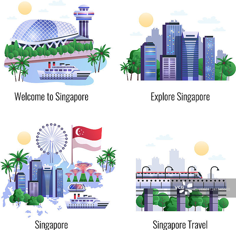 新加坡2x2设计理念图片素材