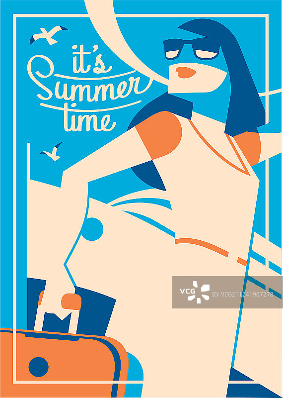 暑假和夏令营海报图片素材