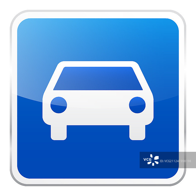 道路蓝色标志上的白色背景道路交通图片素材