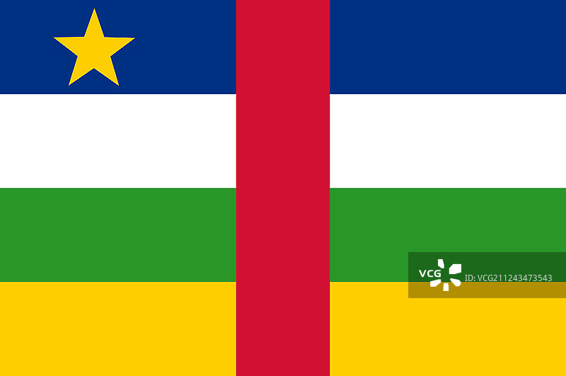 中非共和国国旗图片素材