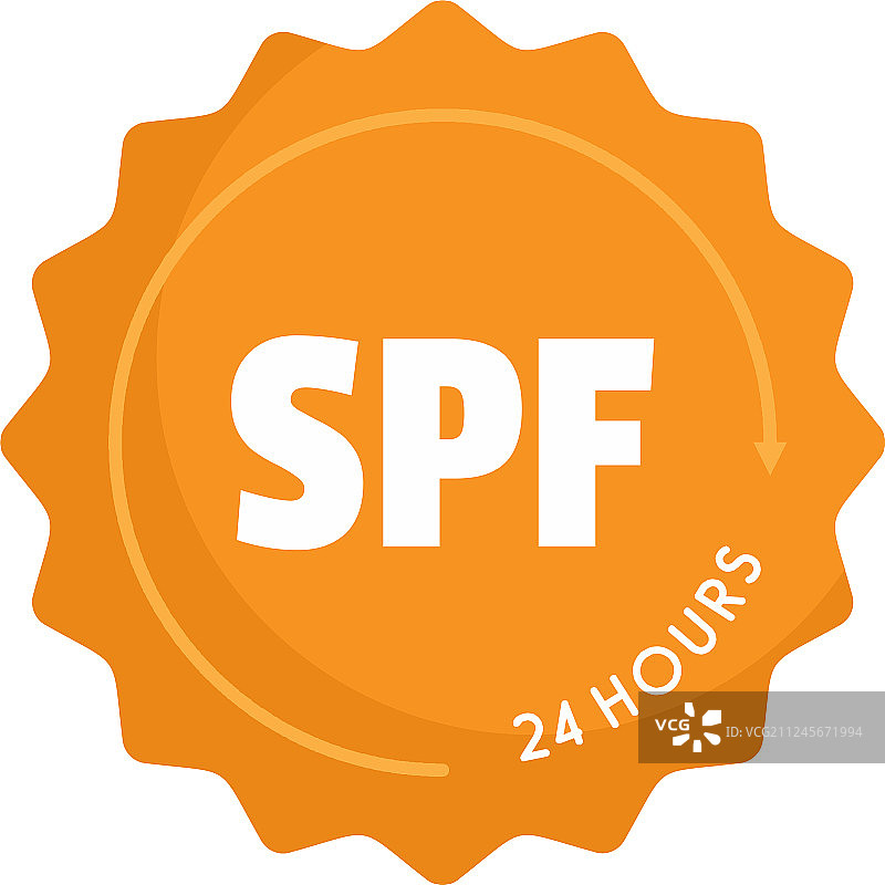 SPF标志平型图片素材