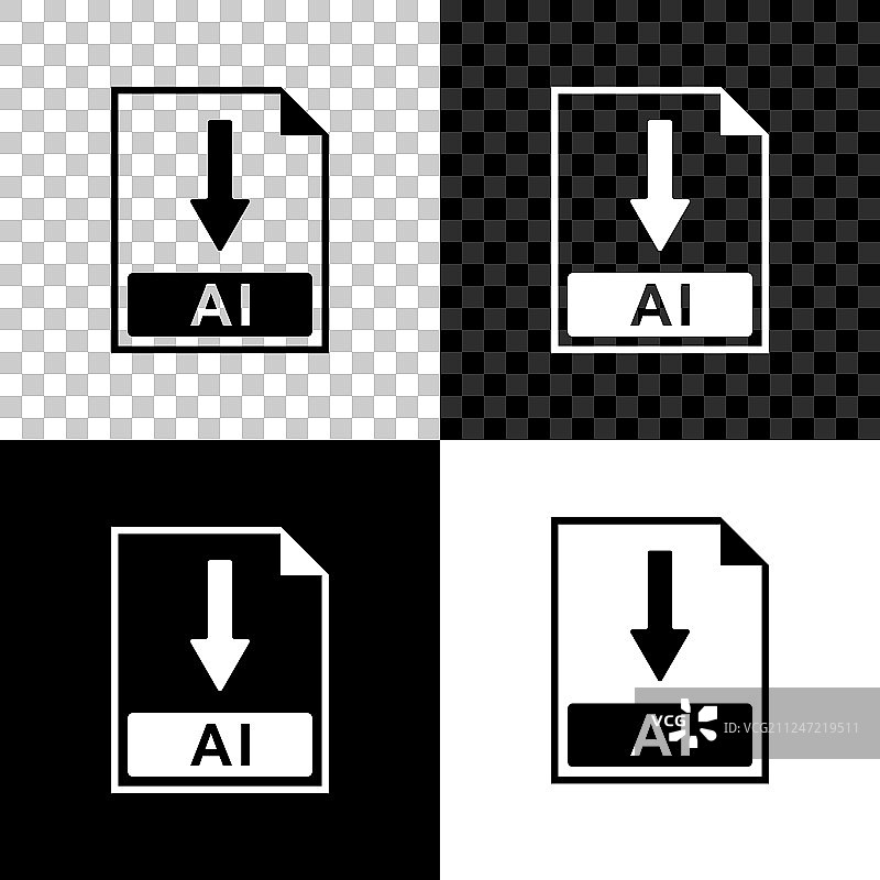 Ai文件文件图标下载Ai按钮图标图片素材