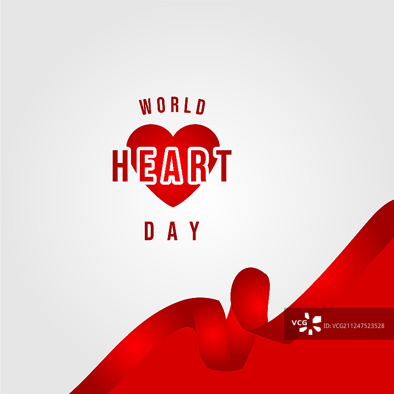 世界心脏日模板设计图片素材