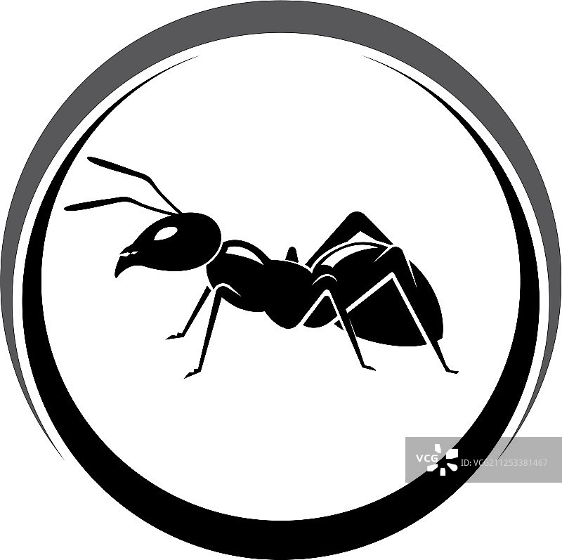 蚂蚁标志模板图片素材
