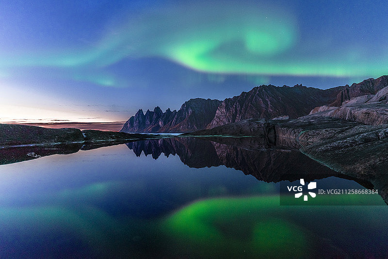 挪威自然风光图片素材