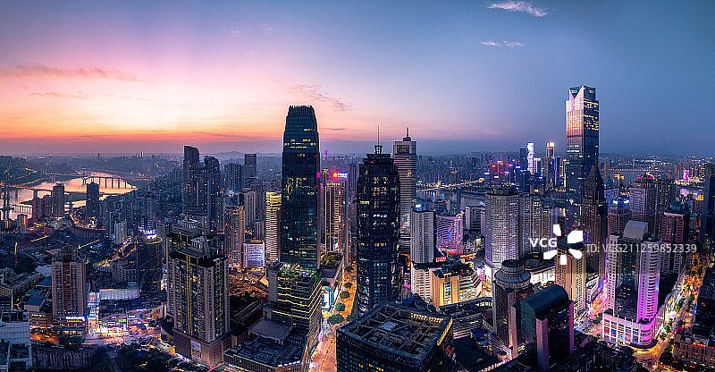 重庆渝中半岛城市风光图片素材