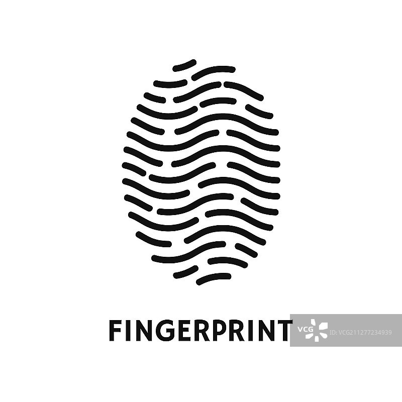 指纹验证海报文本样本向量。指纹、指纹、指纹授权流程。承认个人资料。指纹验证海报与文本向量图片素材