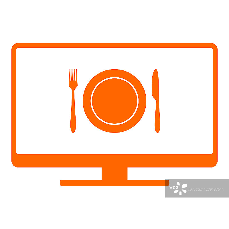 餐具和屏幕图片素材