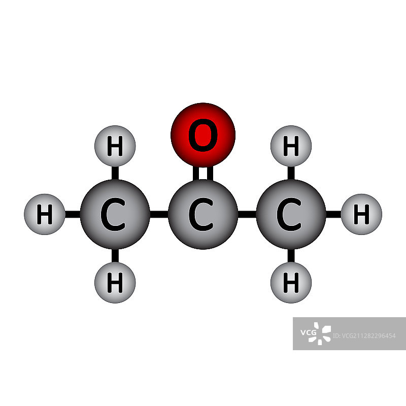 丙酮分子图标图片素材