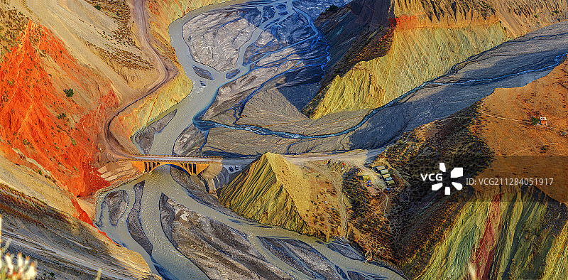 红山大峡谷图片素材