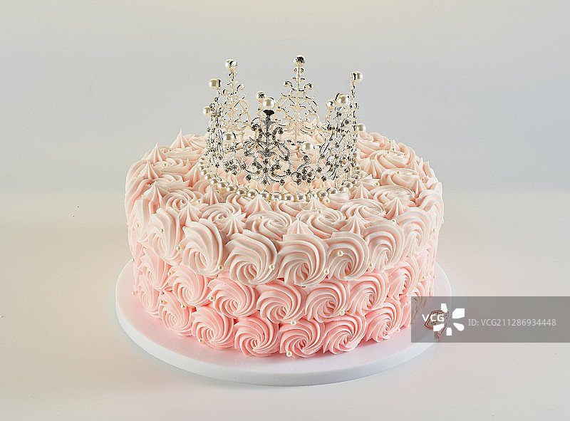 皇冠玫瑰婚礼蛋糕图片素材