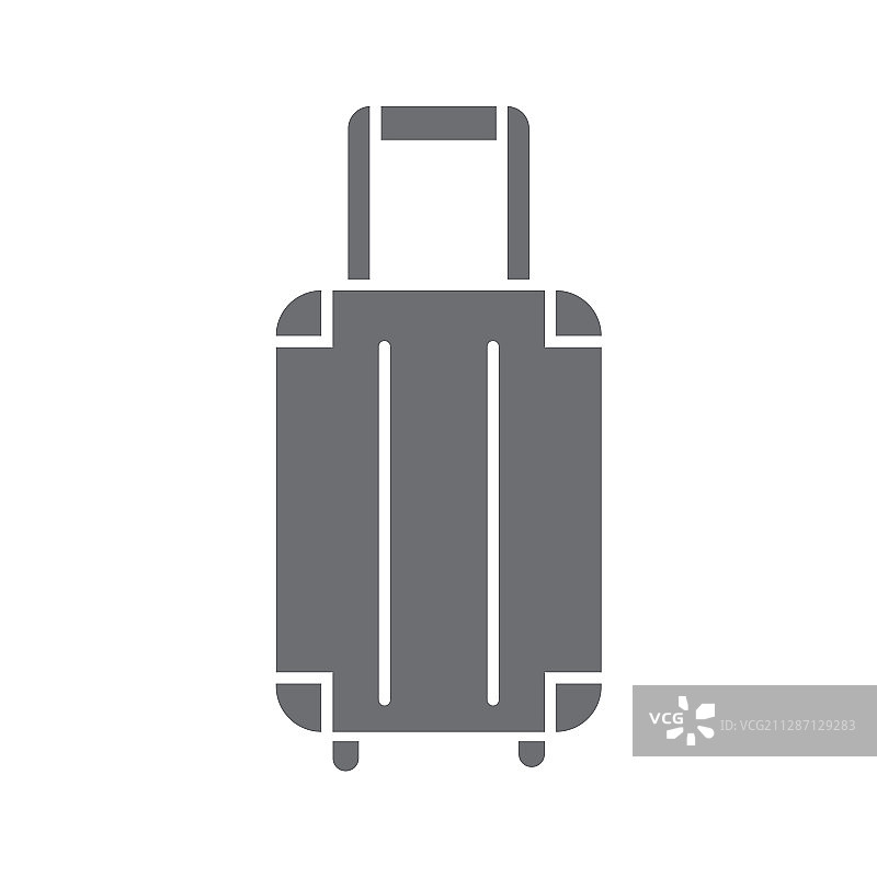 旅行袋或手提箱的图标图片素材