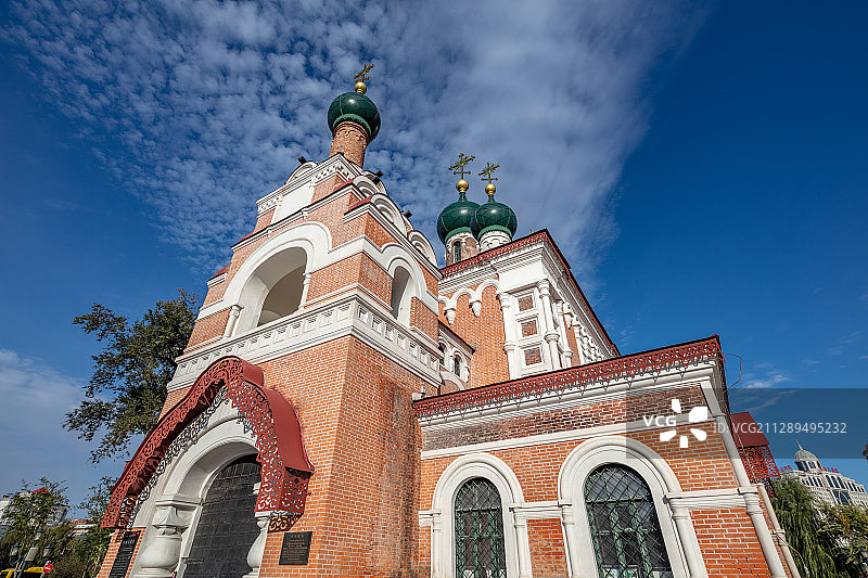 哈尔滨圣伊维尔教堂图片素材