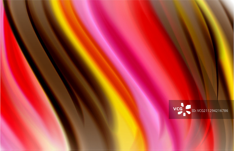 抽象背景-流体颜色梯度波图片素材