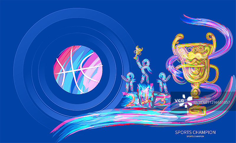 篮球锦标赛体育运动会比赛的插画图片素材