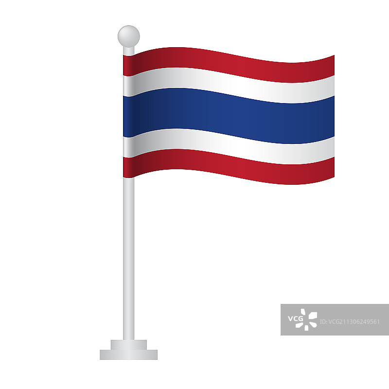 泰国国旗泰国国旗杆图片素材