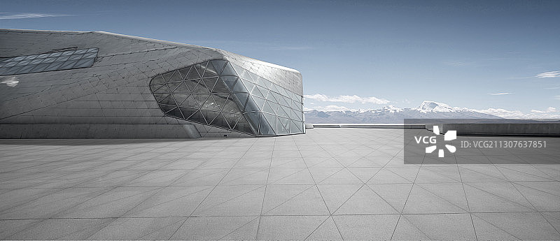 冰雪现代建筑图片素材