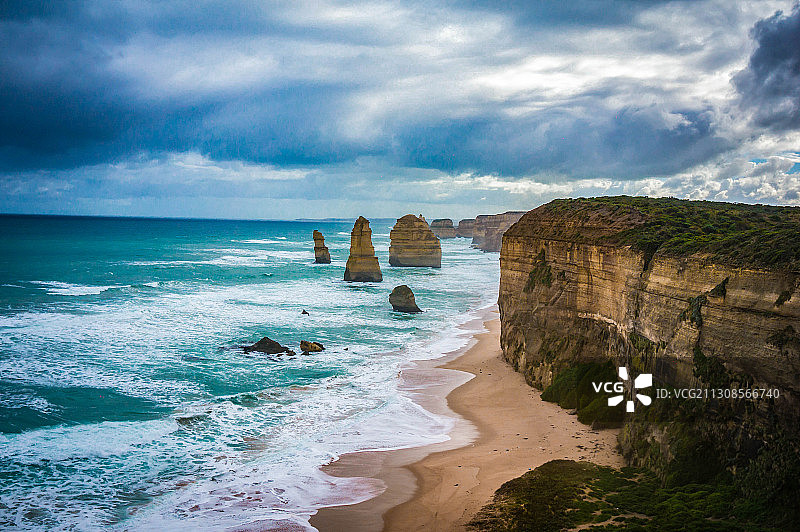 澳大利亚大洋路十二使徒岩图片素材