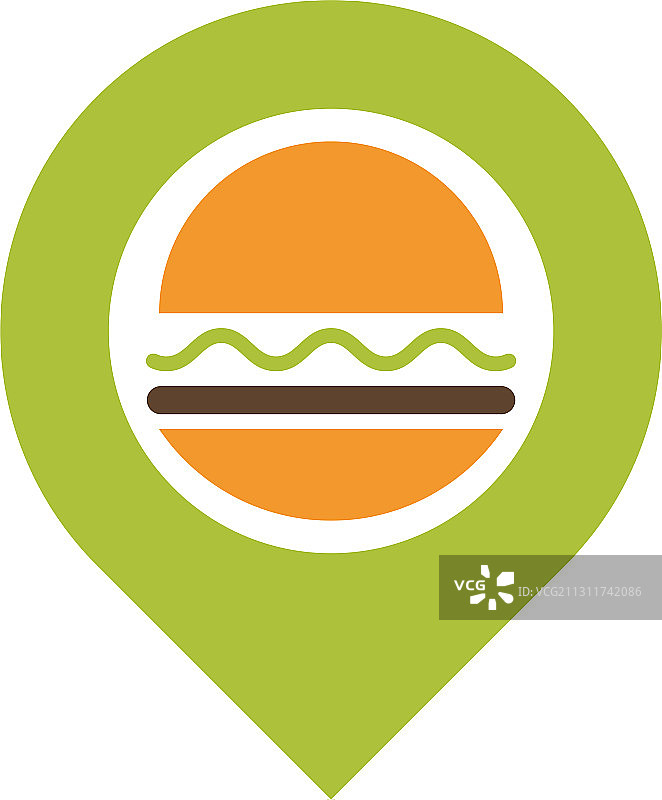 汉堡点标识设计模板汉堡面包店图片素材