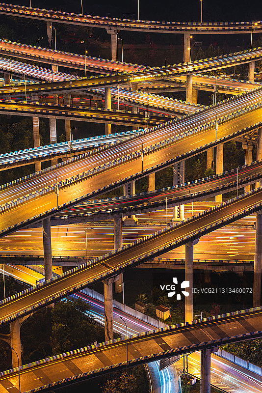 重庆的桥——盘龙立交图片素材