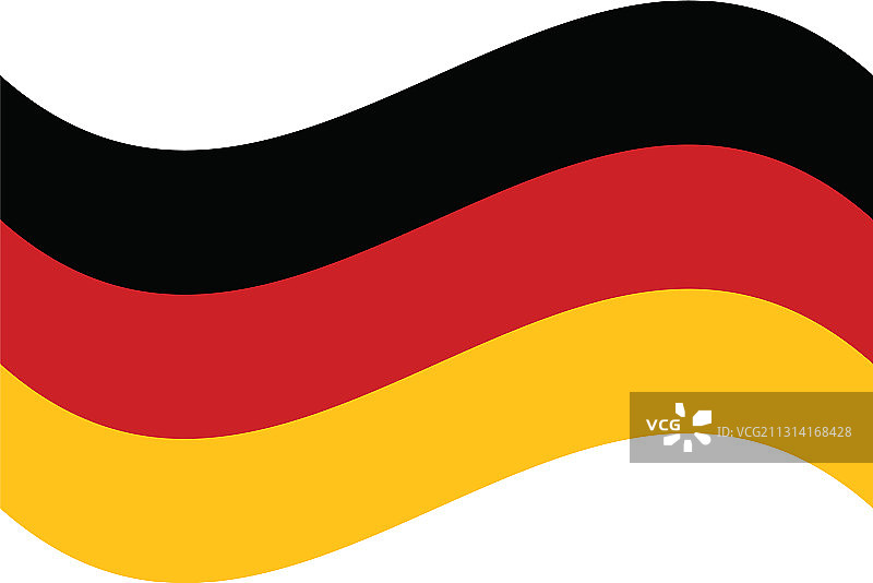 德国国旗国旗飘扬图片素材