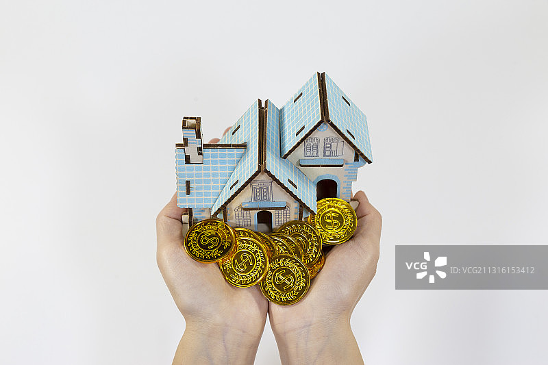 购房房产政策购买房子房贷图片素材