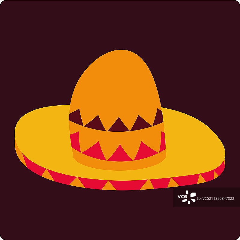 日死传统帽子时尚墨西哥图片素材