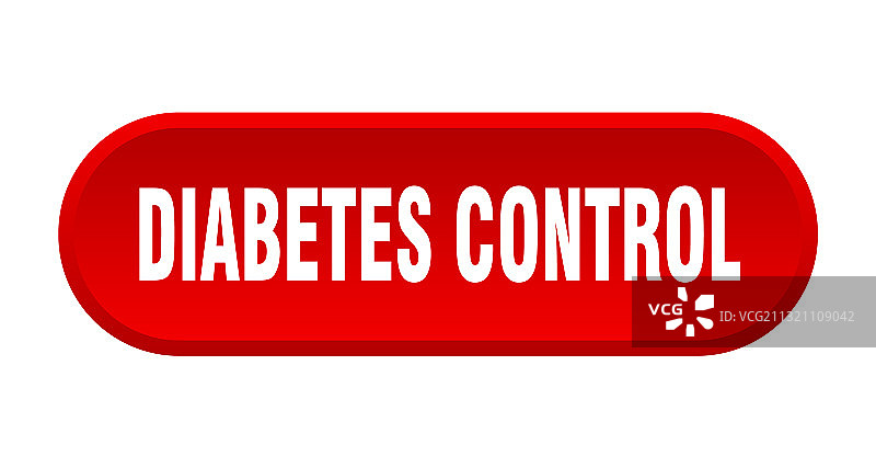 糖尿病控制按钮圆形标志白色图片素材